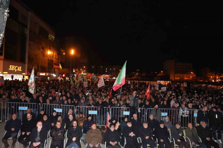 Iğdır’da Dünya Kudüs günü programı: İsrail ve ABD’ye tepki