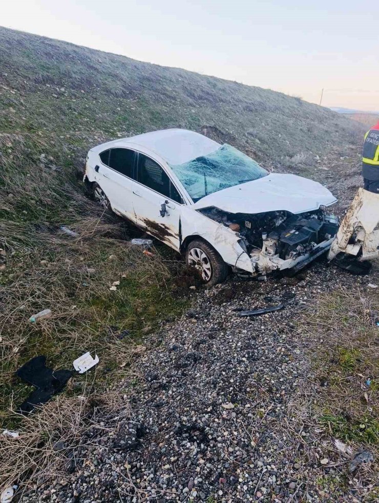 Bingöl’de trafik kazası: 1 yaralı