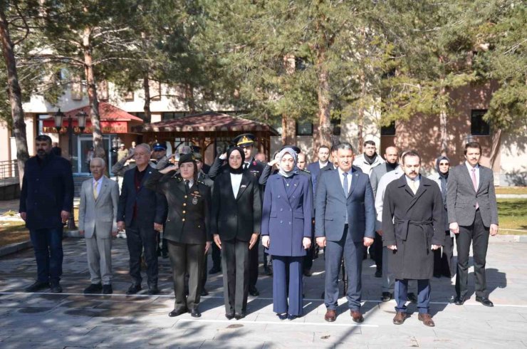 Tercan’da Çanakkale Zaferi’nin 111. yıl dönümü törenle anıldı