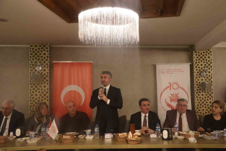 Şehit aileleri vefa sofrasında bir araya geldi