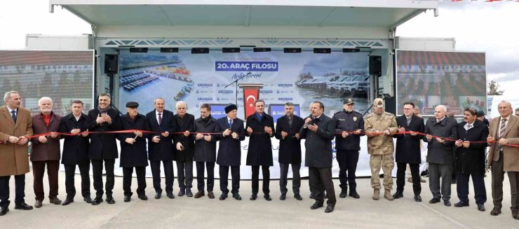 Büyükşehir’den dev bir yatırım daha: 20. araç filosu