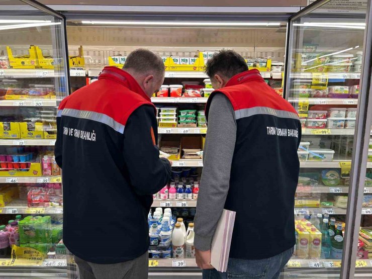 587 işletme denetlendi, 2 firmaya ceza kesildi