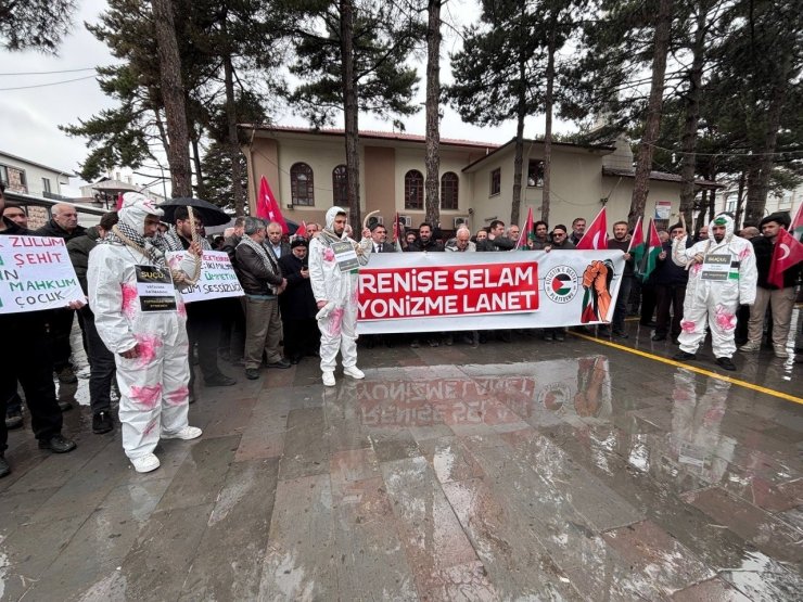 Erzincan’da Filistin için tek yürek çağrısı