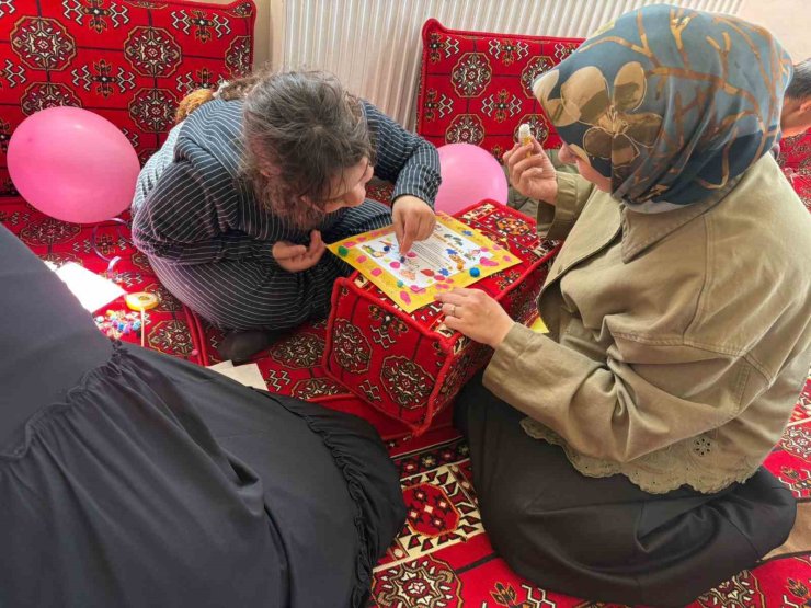 Çaldıran’da özel öğrenciler hafızlarla buluştu