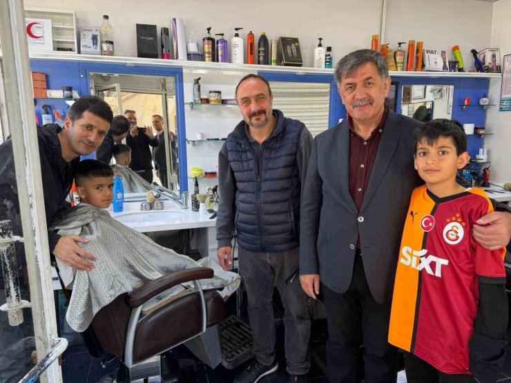 Başkan Aksun gönüllere dokunuyor