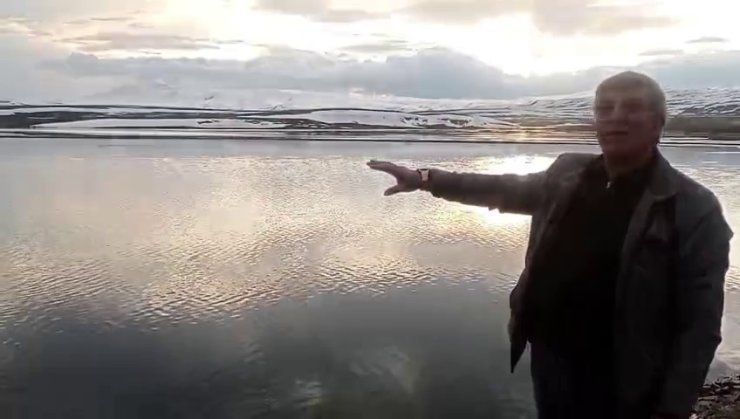 Aras Nehri baharla birlikte coştu