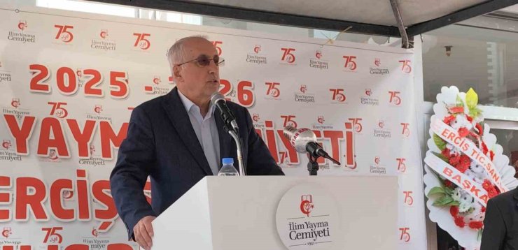 İlim Yayma Cemiyeti Erciş Şubesi’nin yeni hizmet binası törenle açıldı