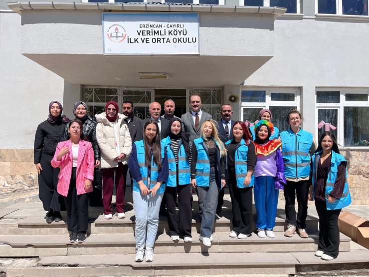 Çayırlı’da "Oyun Arkadaşım" etkinliğiyle öğrencilere anlamlı ziyaret