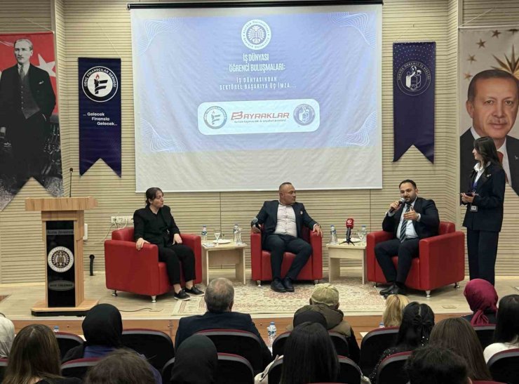 İş dünyası öğrenci buluşmaları sürüyor
