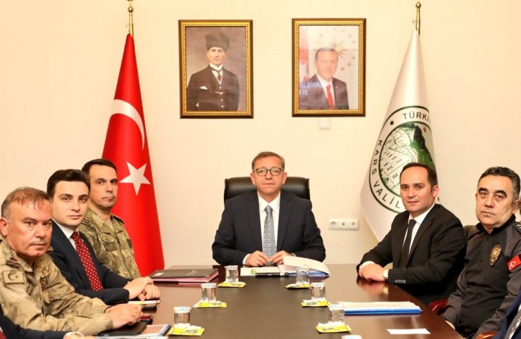 Kars’ta güvenlik zirvesi: İl Güvenlik ve Asayiş Koordinasyon toplantısı yapıldı