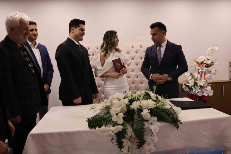 Milli Aile Haftası’nda anlamlı nikâh