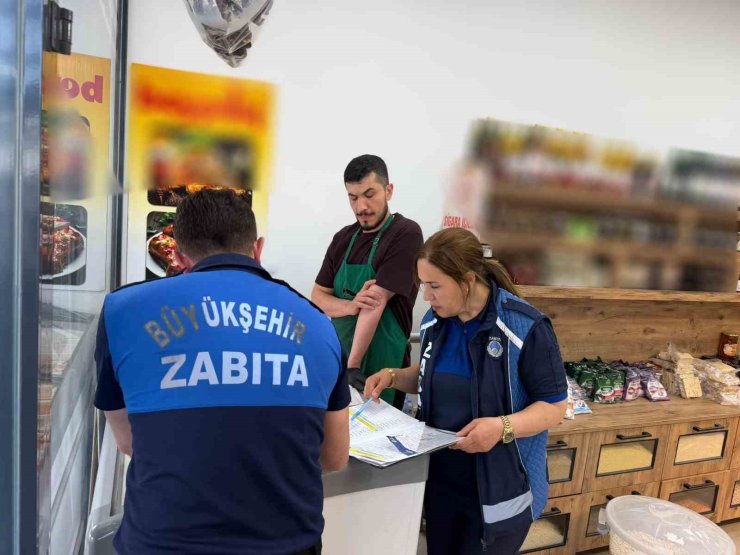 Zabıta ekipleri bayram öncesi denetimlerini sıklaştırdı