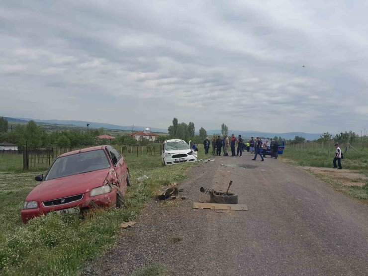 Bingöl’de trafik kazası: 2 yaralı