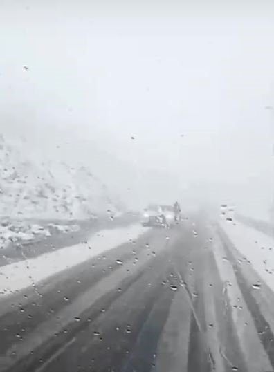 Mayıs ortasında kar esareti