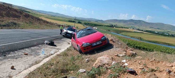 Elazığ’da trafik kazası: 1 yaralı