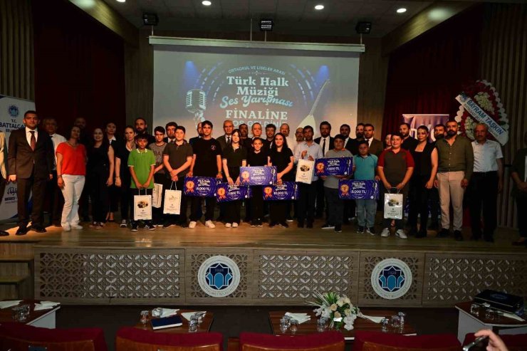 Battalgazi’de Türk Halk Müziği Yarışması’nın kazananları belli oldu