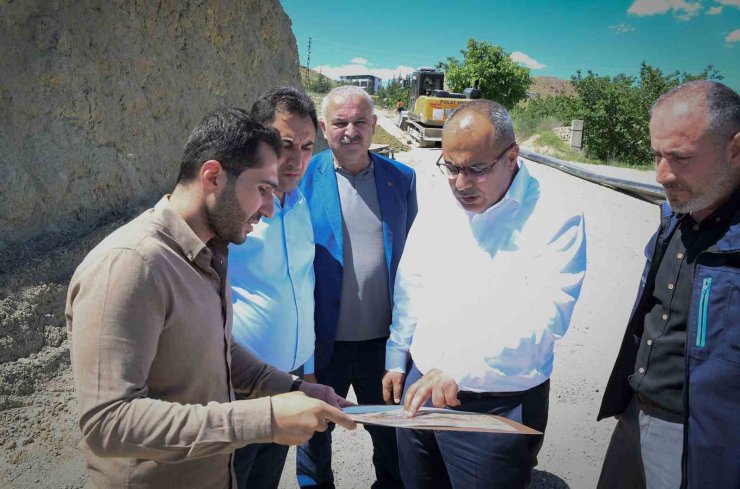 Malatya Büyükşehir Belediyesi’nden Kuluncak’a 41 kilometrelik içme suyu hattı