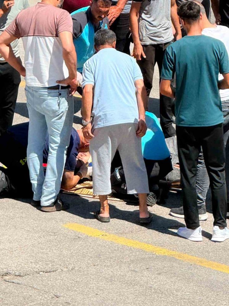 Elazığ’da motosiklet kazası: 1 yaralı