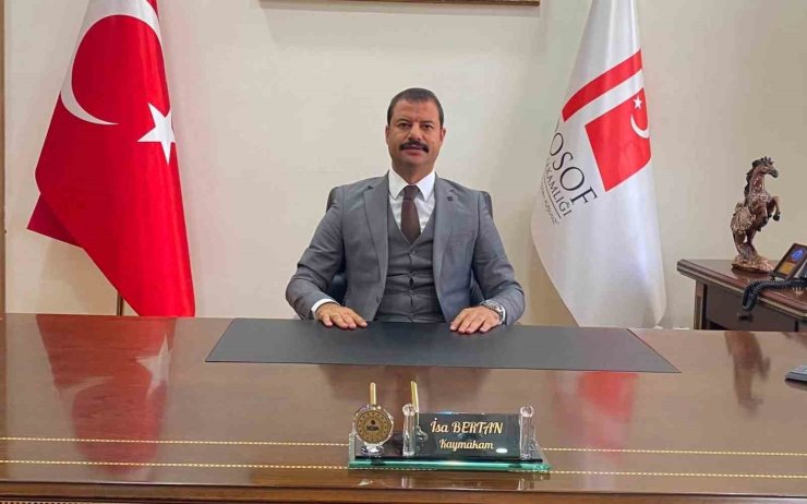 Posof Kaymakamı İsa Bertan görevine başladı