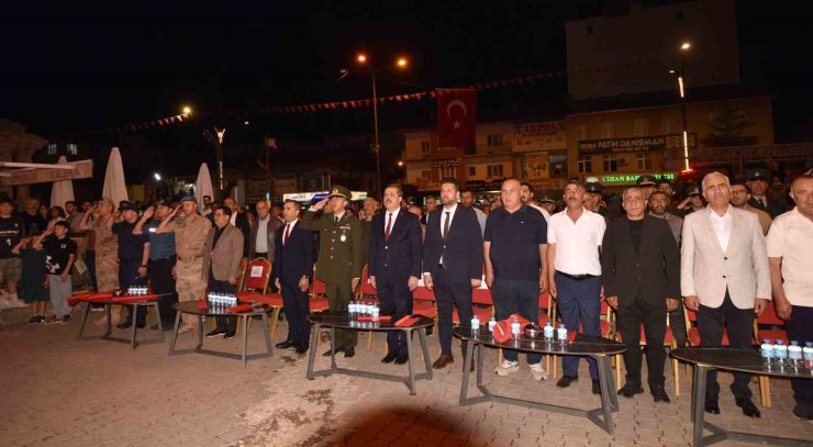 Ahlat’ta ’15 Temmuz Demokrasi ve Milli Birlik Günü’ etkinliği