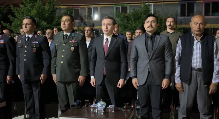Yüksekova’da 15 Temmuz Demokrasi ve Milli Birlik Günü programı