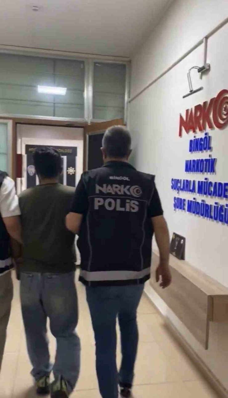 Bingöl’de uyuşturucu operasyonu: 2 tutuklama