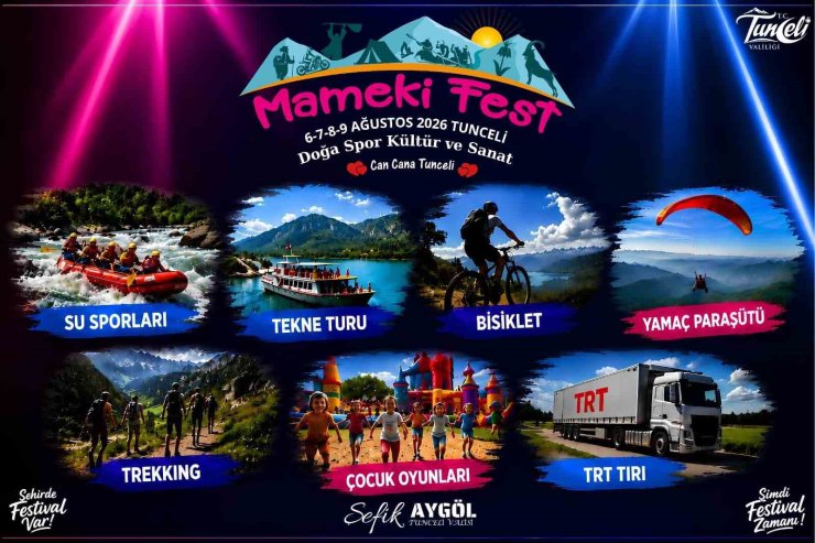 Mameki Fest Tunceli’de başlıyor