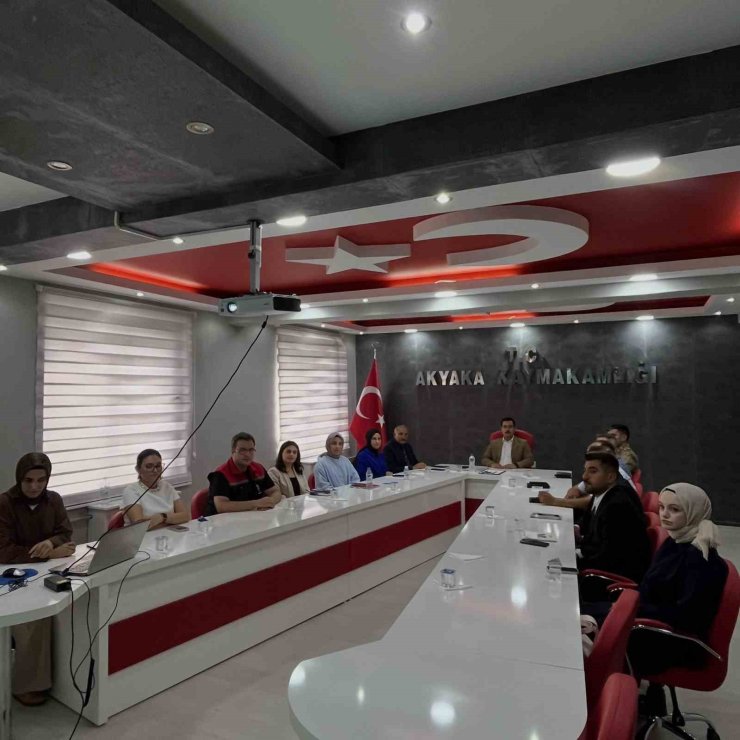 Akyaka’da kurum amirleri toplantısı gerçekleştirildi