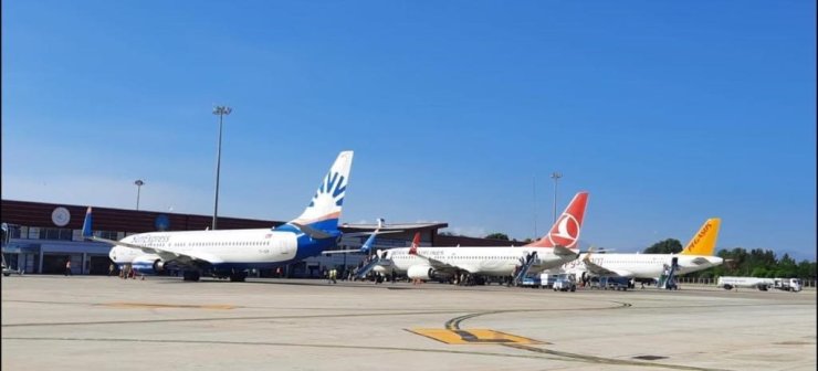 Malatya Havalimanı, Temmuz ayında 75 bin 429 yolcuya hizmet verdi