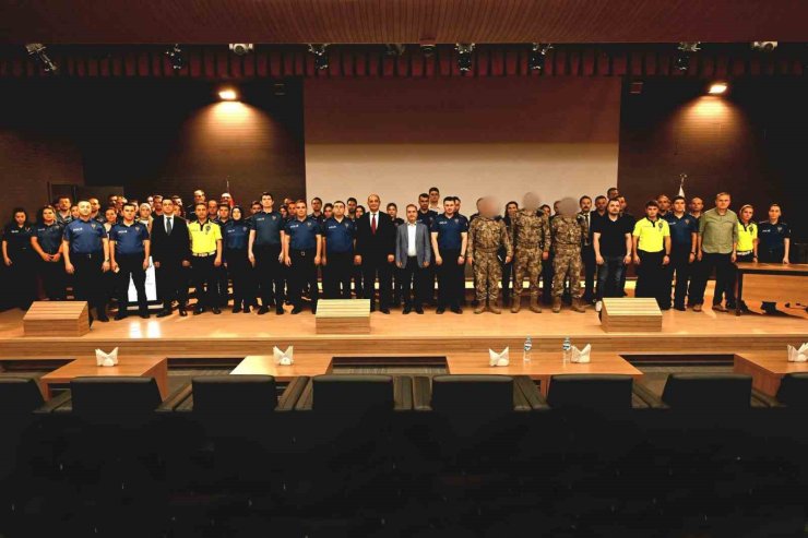 Polise intihar farkındalığını anlattılar