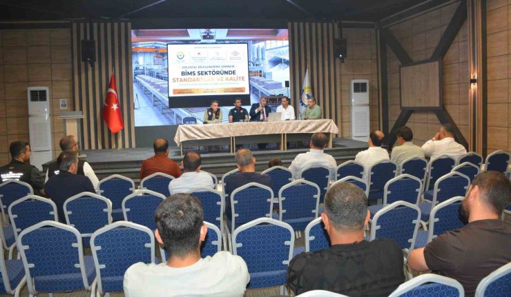 Tatvan’da bims sektörüne yönelik "Standartlar ve Kalite" semineri düzenlendi