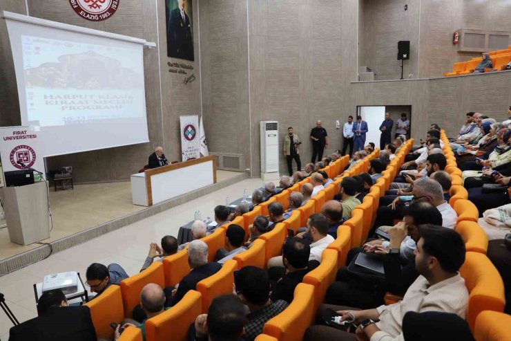 Fırat Üniversitesi’nde "Harput Klasik Kıraat Meclisi Programı" düzenlendi