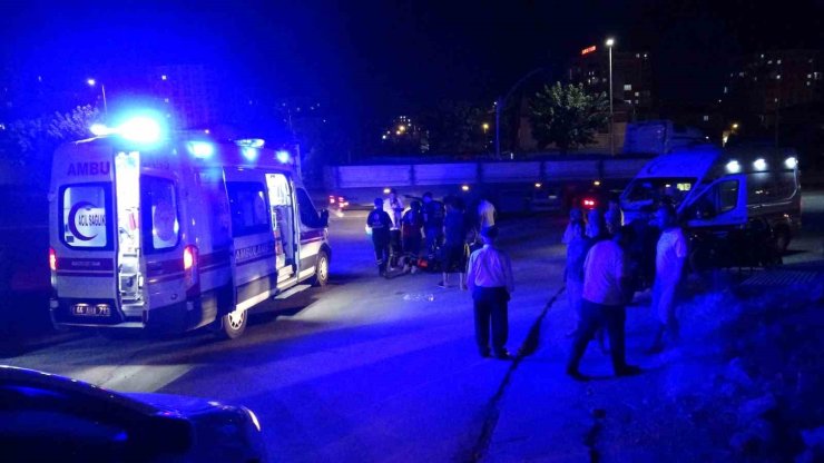 Malatya’da otomobil motosiklete çarptı: 2 kardeş yaralandı