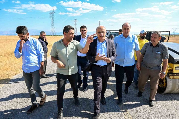 Büyükşehir, Yazıhan’da yol standardını yükseltti
