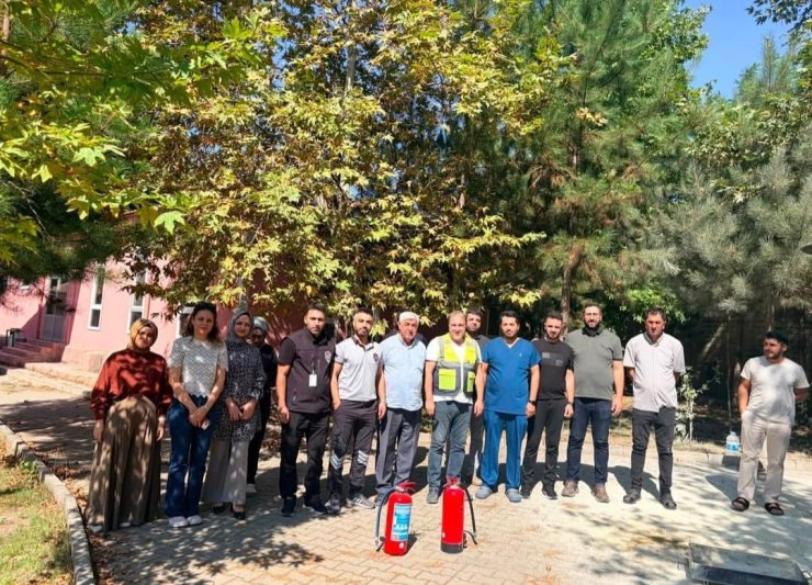 Elazığ’da yangın güvenliği eğitimi