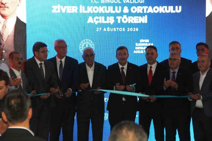 Cumhurbaşkanı Yardımcısı Yılmaz: "Bingöl’e 222 yeni derslik kazandıracağız"