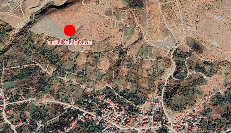 Üzümlü’de heyelan riski nedeniyle tahliye uyarısı