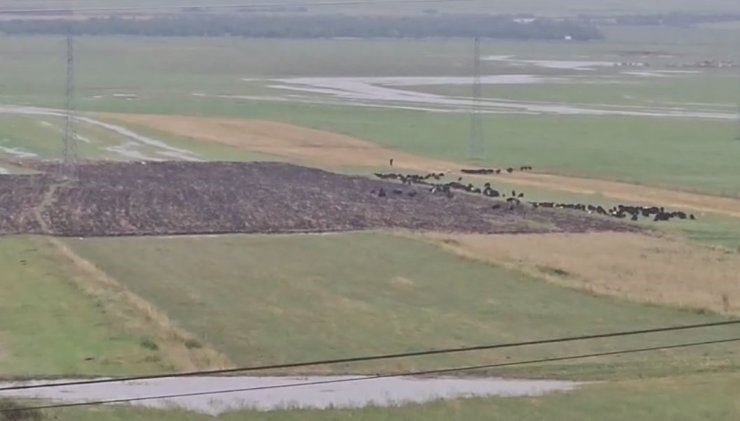 Ardahan’da sağanak ve dolu etkili oldu