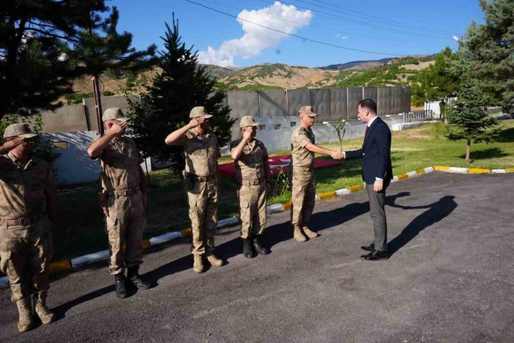 Kaymakam güvenlik çalışmalarını inceledi