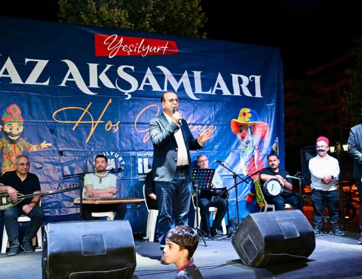 Yeşilyurt’ta 30 Ağustos Zafer Bayramı coşkusu yaz akşamlarına taşındı