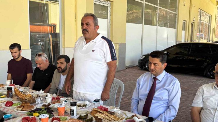 MTSO Başkan Adayı Boyraz, galerici esnafıyla bir araya geldi