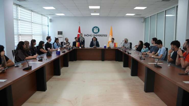 BRIDGE Projesi Heyeti, İnönü Üniversitesini ziyaret etti