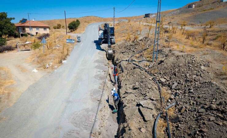 İçmesuyu hattında sona yaklaştı