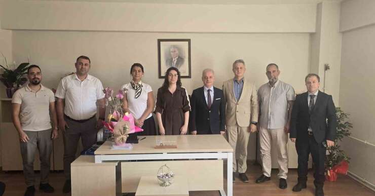Erzincan 112 Başhekimliğine atanan Yılmaz’a hayırlı olsun ziyareti