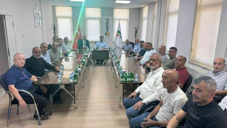 Minibüsçü esnafıyla ulaşım düzenlemeleri görüşüldü