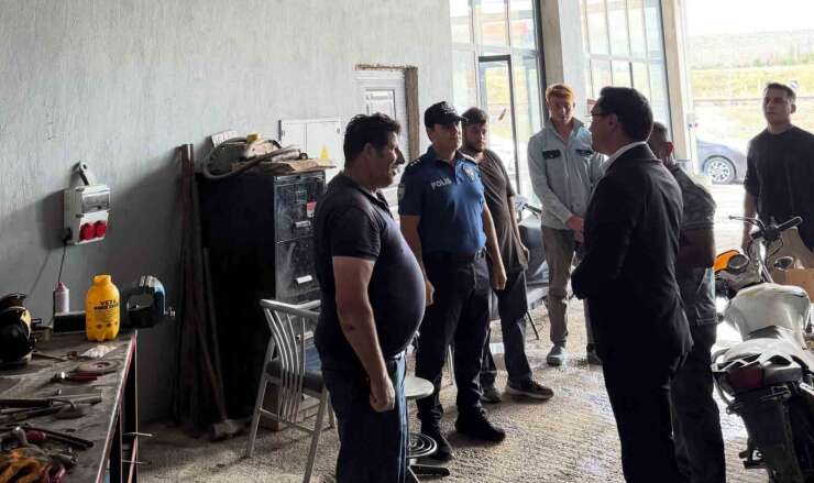Kaymakam Demirtaş mesaiye esnaf ziyaretiyle başladı