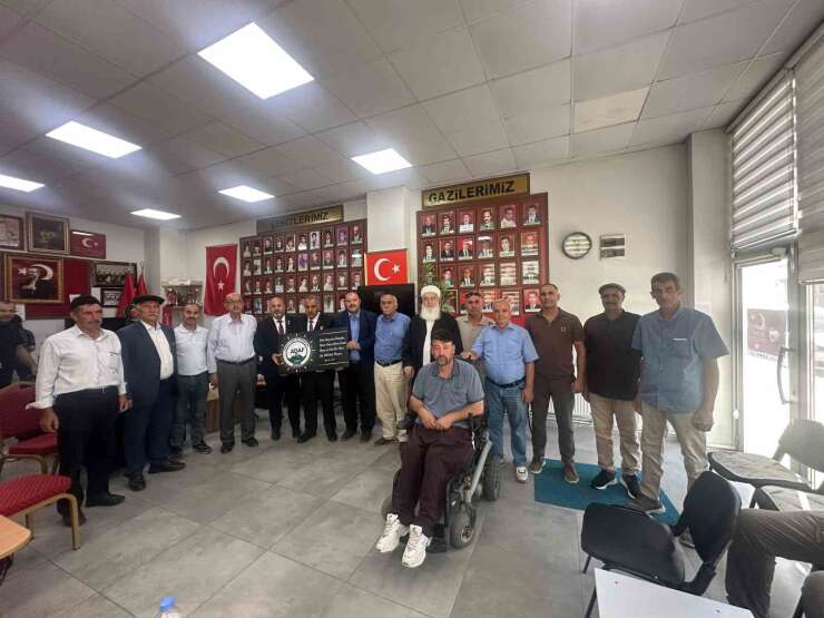 Anadolu Aşiretler Federasyonundan Iğdır Şehit ve Gazi Derneği’ne ziyaret
