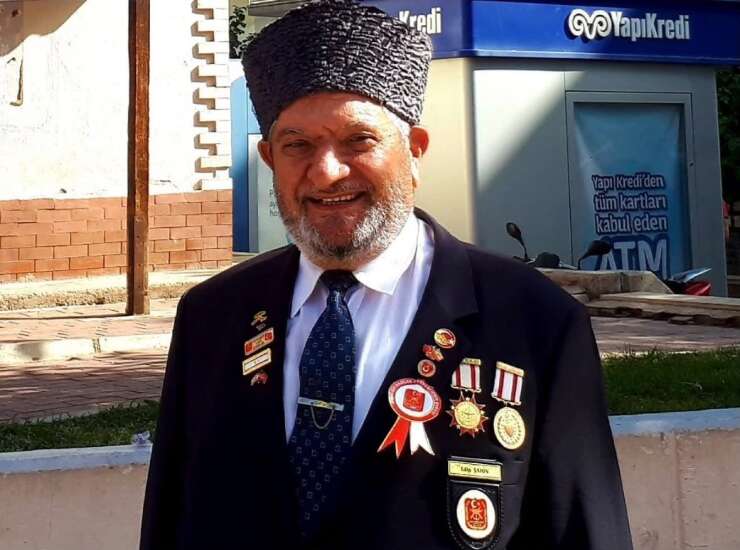Kıbrıs Gazisi Edip Şahin Erzurum’da ağırlandı