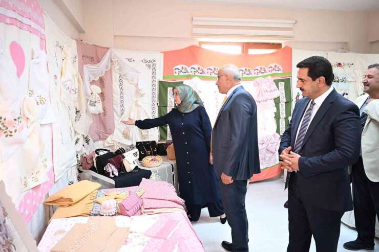 Başkan Er: "Üreten kadınlarımız için çarşı oluşturacağız"