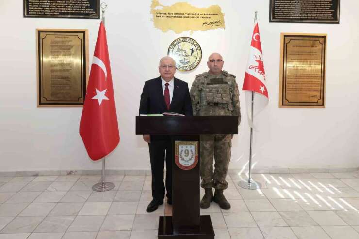Bakan Güler, Kars’ta 14’üncü Mekanize Piyade Tugay Komutanlığını ziyaret etti